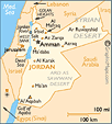 Map of Jordan